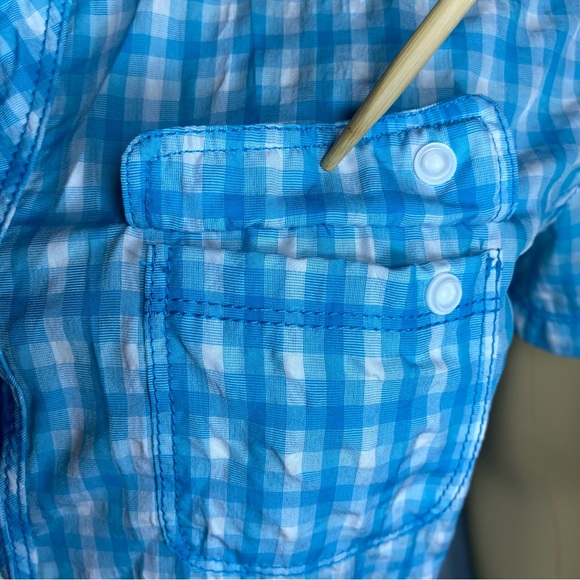 Eddie Bauer Plaid Button Up Women’s Shirt Size XS Excellent Used Condition - Picture 5 of 8